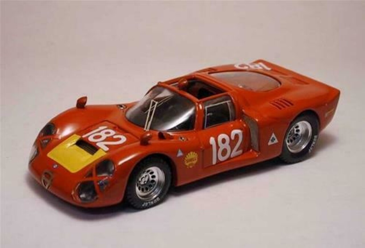 Alfa Romeo Alfa Romeo 33.2 Spider #182 Targa Florio (Sicily) 1968 - 1:43 - Best Model Alfa Romeo Alfa Romeo 33.2 Spider #182 Targa Florio (Sicily) 1968 - 1:43 - Best Model