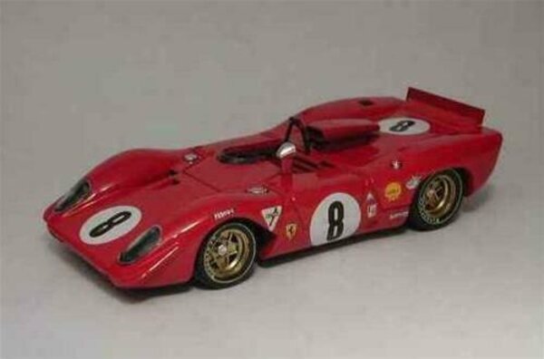 Ferrari Ferrari 312P Spider #8 1000km Spa 1969 - 1:43 - Best Model Ferrari Ferrari 312P Spider #8 1000km Spa 1969 - 1:43 - Best Model