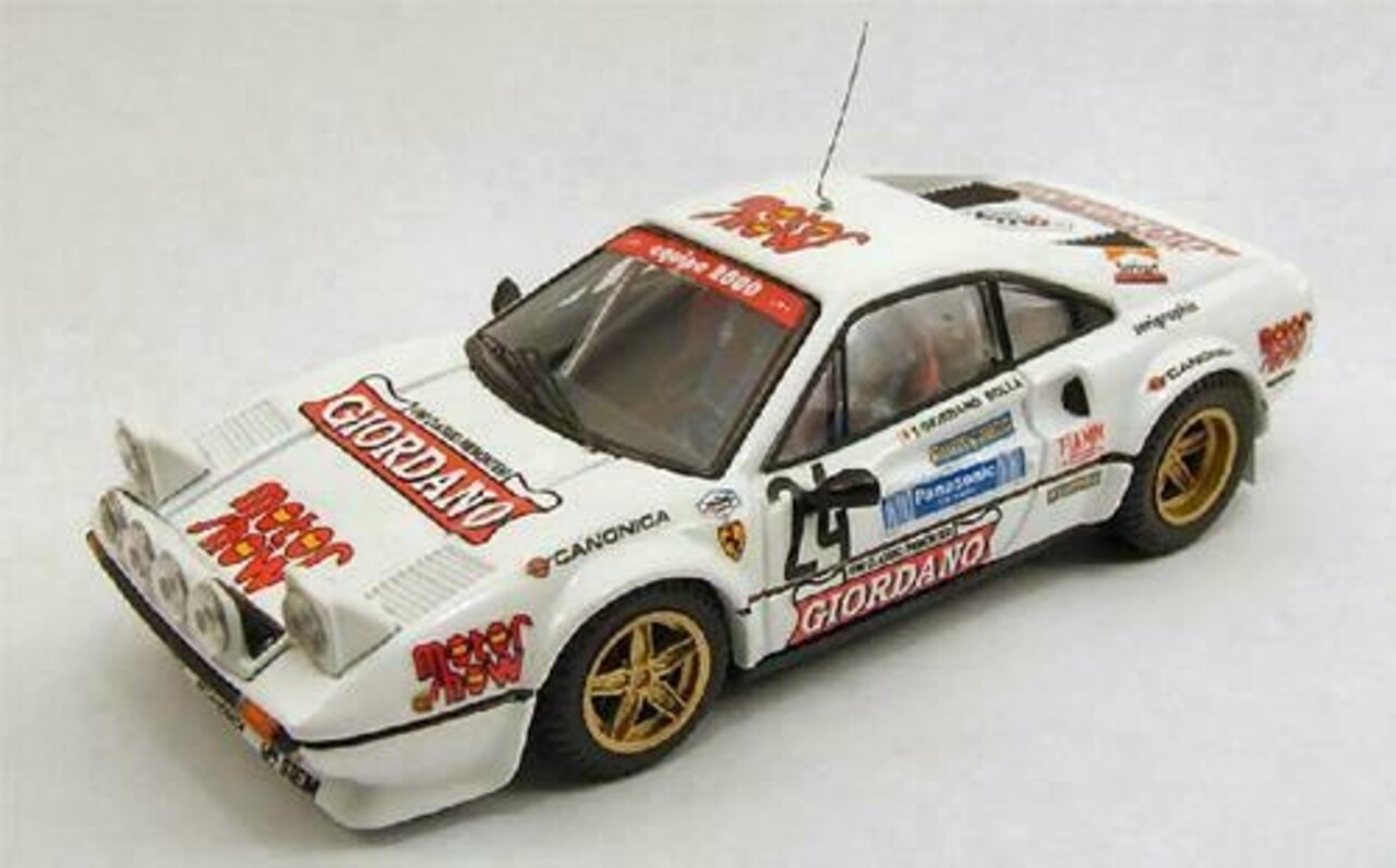 Ferrari Ferrari 308 GTB Gr.4 #24 Rally Della Luna (Italy) 1980- 1:43 - Best Model Ferrari Ferrari 308 GTB Gr.4 #24 Rally Della Luna (Italy) 1980- 1:43 - Best Model