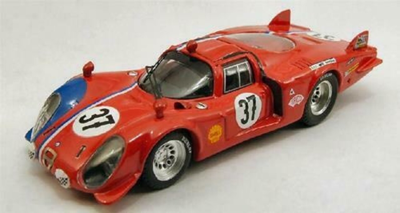 Alfa Romeo Alfa Romeo 33.2 LM #37 24H Le Mans 1968 - 1:43 - Best Model Alfa Romeo Alfa Romeo 33.2 LM #37 24H Le Mans 1968 - 1:43 - Best Model
