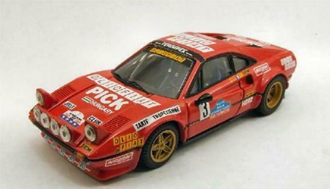 Ferrari Ferrari 308 GTB Gr.4 #3 Targa Florio (Sicily) 1980 - 1:43 - Best Model Ferrari Ferrari 308 GTB Gr.4 #3 Targa Florio (Sicily) 1980 - 1:43 - Best Model