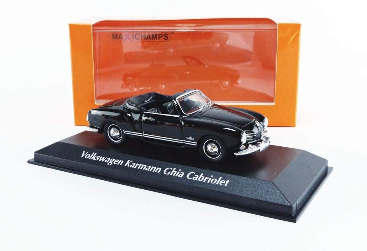 Volkswagen Volkswagen Karmann Ghia Cabriolet 1955 - 1:43 - MaXichamps Volkswagen Volkswagen Karmann Ghia Cabriolet 1955 - 1:43 - MaXichamps