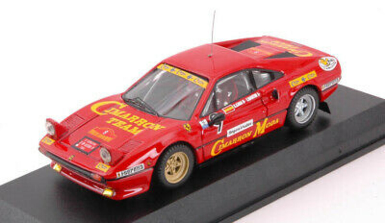 Ferrari Ferrari 308 GTB #9 Rally Catalunya (Spain) 1985 - 1:43 - Best Model Ferrari Ferrari 308 GTB #9 Rally Catalunya (Spain) 1985 - 1:43 - Best Model
