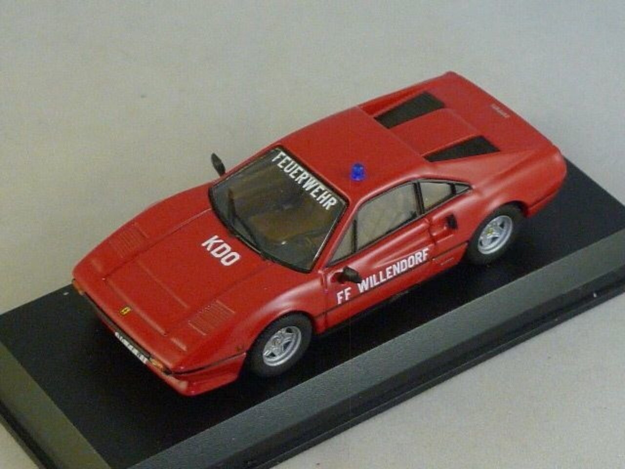 Ferrari Ferrari 308 GTB Coupe 1983 Fire Department Willendorf Austria - 1:43 - Best Model Ferrari Ferrari 308 GTB Coupe 1983 Fire Department Willendorf Austria - 1:43 - Best Model