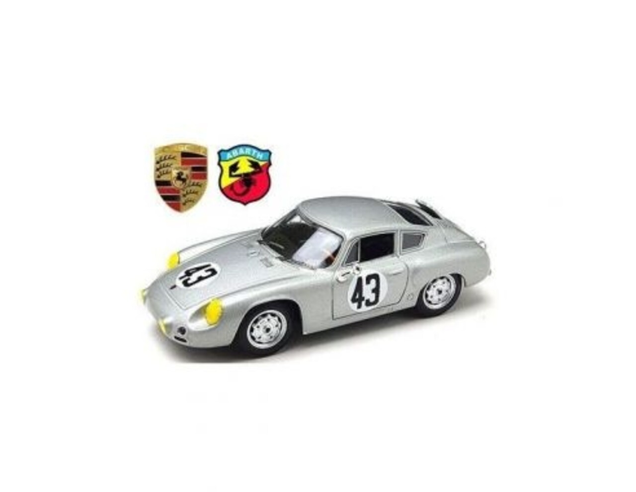 Porsche Porsche 1600GS Abarth #43 Sebring (USA) 1963 - 1:43 - Best Model Porsche Porsche 1600GS Abarth #43 Sebring (USA) 1963 - 1:43 - Best Model