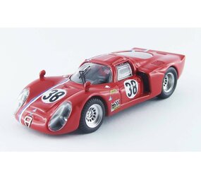 Alfa Romeo Alfa Romeo 33.2 #38 Test Car 24H Le Mans 1968 - 1:43 - Best Model Alfa Romeo Alfa Romeo 33.2 #38 Test Car 24H Le Mans 1968 - 1:43 - Best Model