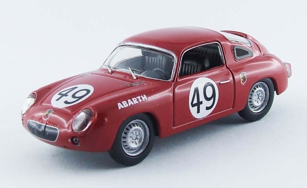 Fiat Fiat Abarth 850S Coupe # 49 Team Abarth Cie 24H Le Mans 1960 - 1:43 - Best Model Fiat Fiat Abarth 850S Coupe # 49 Team Abarth Cie 24H Le Mans 1960 - 1:43 - Best Model