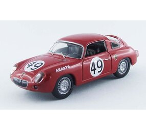 Fiat Fiat Abarth 850S Coupe # 49 Team Abarth Cie 24H Le Mans 1960 - 1:43 - Best Model Fiat Fiat Abarth 850S Coupe # 49 Team Abarth Cie 24H Le Mans 1960 - 1:43 - Best Model