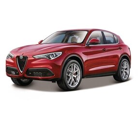 Alfa Romeo Alfa Romeo Stelvio Q4 Quadrifoglio V6 Biturbo 510 Hp 2017 - 1:24 - Bburago Alfa Romeo Alfa Romeo Stelvio Q4 Quadrifoglio V6 Biturbo 510 Hp 2017 - 1:24 - Bburago