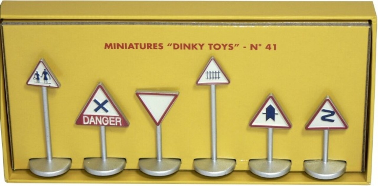 Dinky Toys (Editions Atlas) Panneaux de Signalisation - 1:43 - Atlas