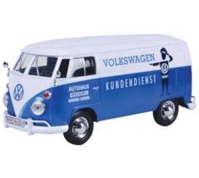 Volkswagen Volkswagen Type 2 (T1) Delivery Van Kundendienst - 1:24 - Motor Max Volkswagen Volkswagen Type 2 (T1) Delivery Van Kundendienst - 1:24 - Motor Max