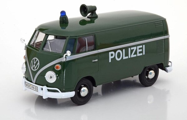 Volkswagen Volkswagen T1 (Type 2) Delivery Van Polizei - 1:24 - Motor Max