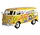 Volkswagen T1 (Type 2) Delivery Van Flower Power - 1:24 - Motor Max