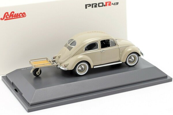Volkswagen Volkswagen Käfer mit Anhänger - 1:43 - Schuco