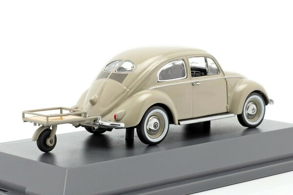 Volkswagen Volkswagen Käfer mit Anhänger - 1:43 - Schuco