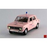 Fiat Fiat 128 4-Door Pink Cross Heavenly Pediatric Medical Service 1971 - 1:43 - Rio