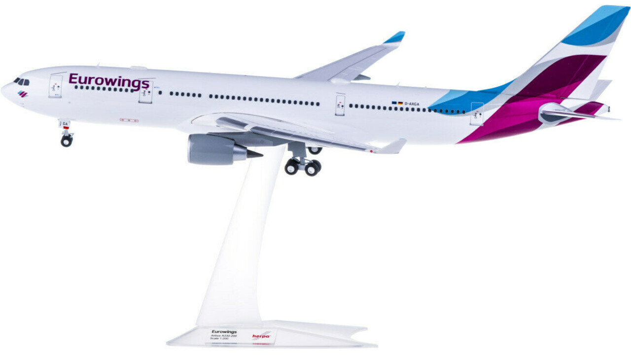 Airbus Airbus A330-200 'Eurowings D-AXGA' - 1:200 - Herpa
