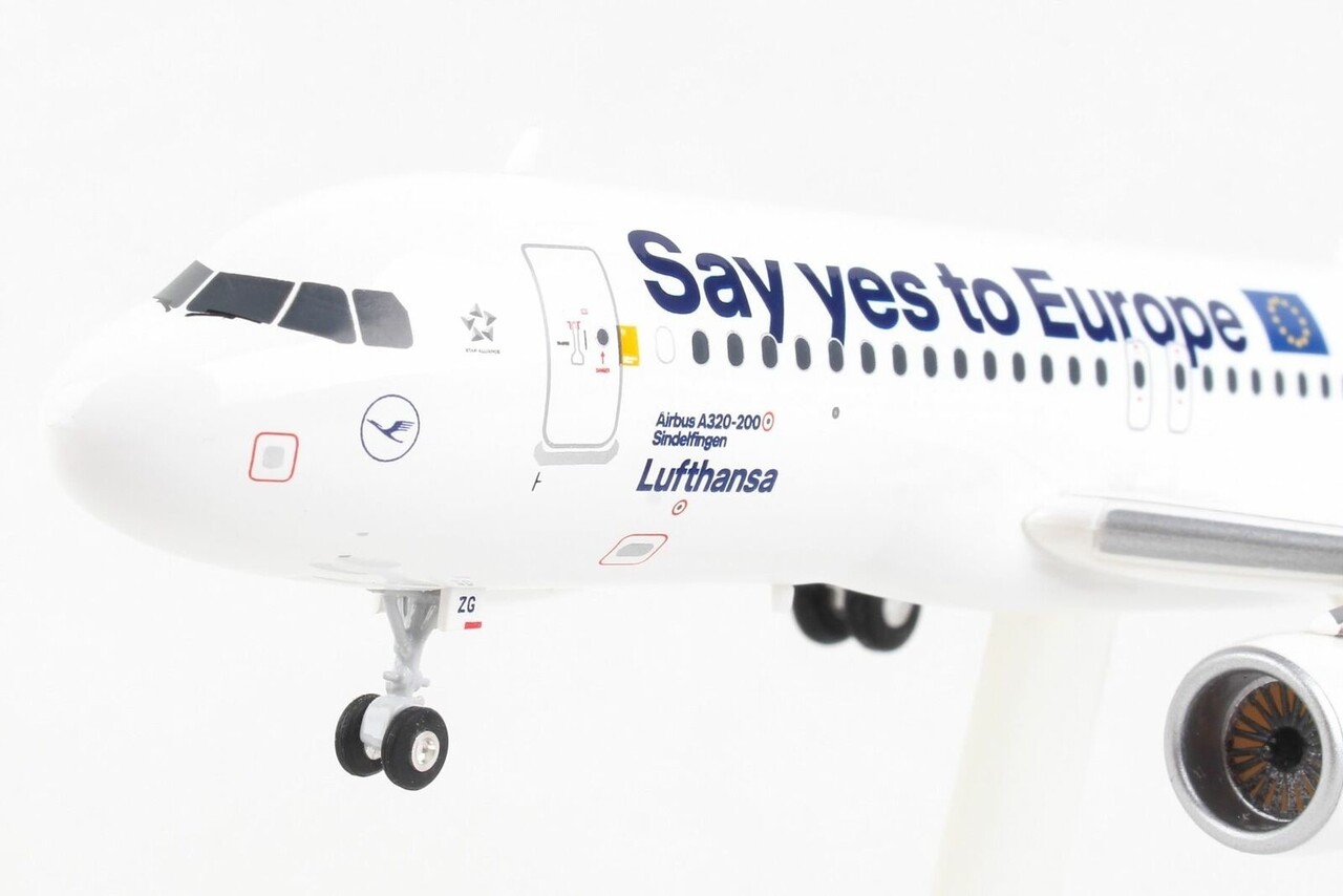 Airbus Airbus A320 'Lufthansa Say yes to Europe D-AIZG Sindelfingen' - 1:200 - Herpa Airbus Airbus A320 'Lufthansa Say yes to Europe D-AIZG Sindelfingen' - 1:200 - Herpa