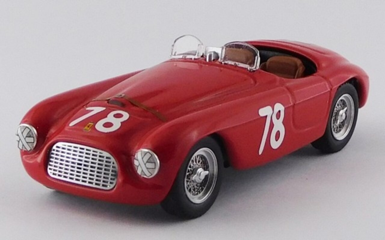 Ferrari Ferrari 166MM Barchetta #78 2nd Golden Cup of Sicily 1951  - 1:43 - Art Model