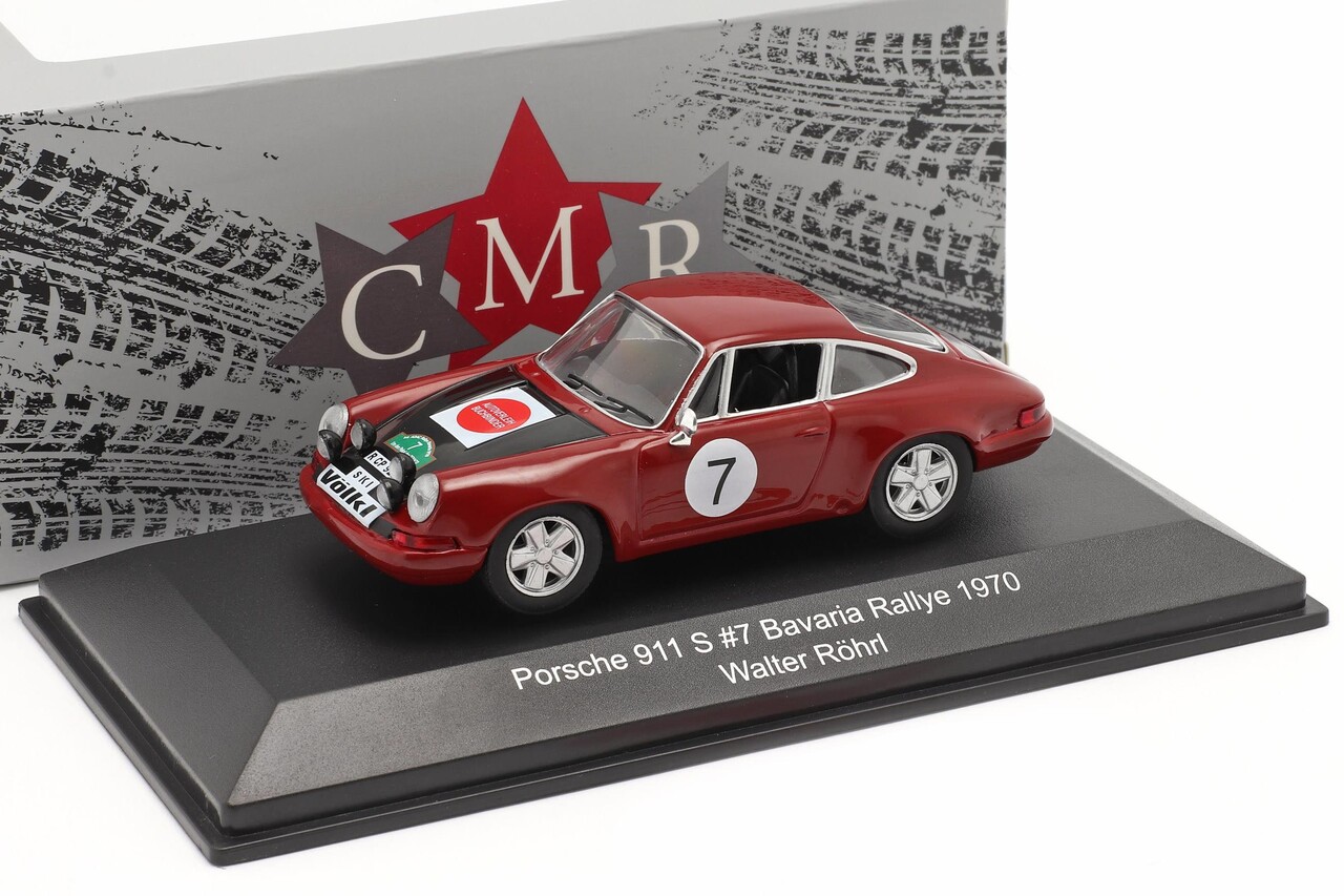 Porsche Porsche 911 S #7 Bavaria Rallye 1970 - 1:43 - CMR Classic Model Replicars Porsche Porsche 911 S #7 Bavaria Rallye 1970 - 1:43 - CMR Classic Model Replicars
