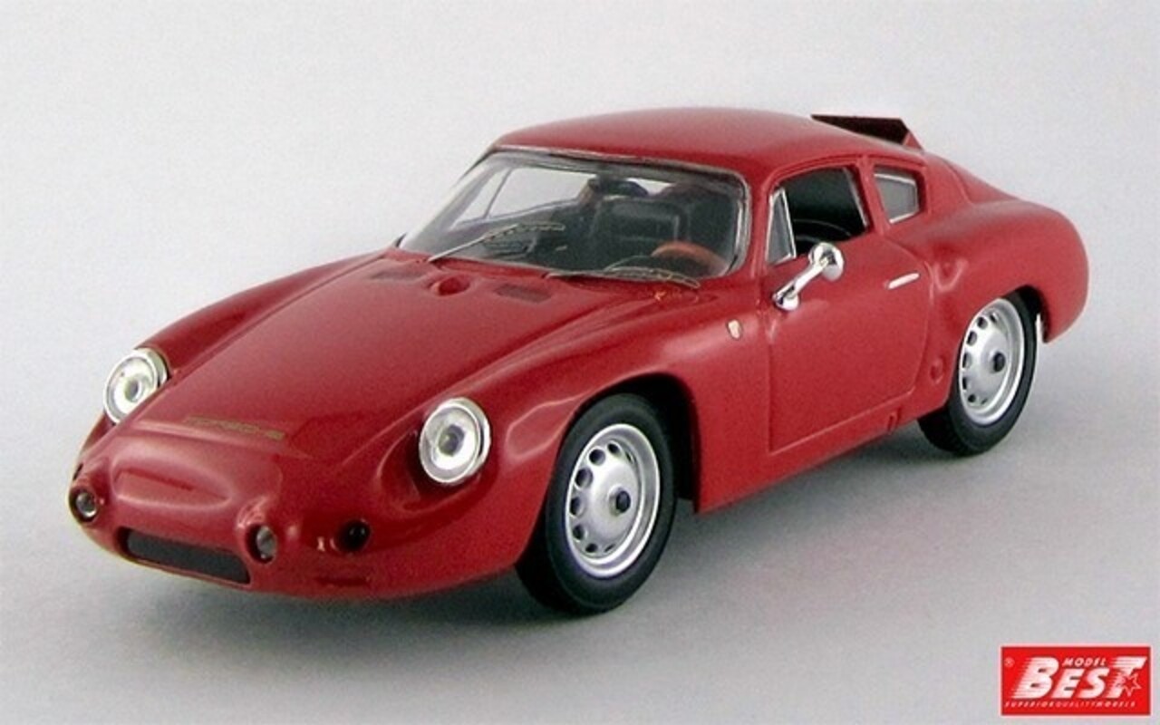 Porsche Porsche 1600GS Abarth 1960 - 1:43 - Best Model Porsche Porsche 1600GS Abarth 1960 - 1:43 - Best Model