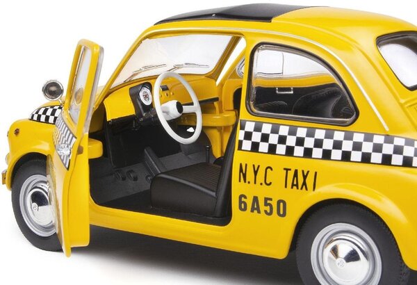 Fiat Fiat 500 L 'N.Y.C. Taxi' 1965 - 1:18 - Solido