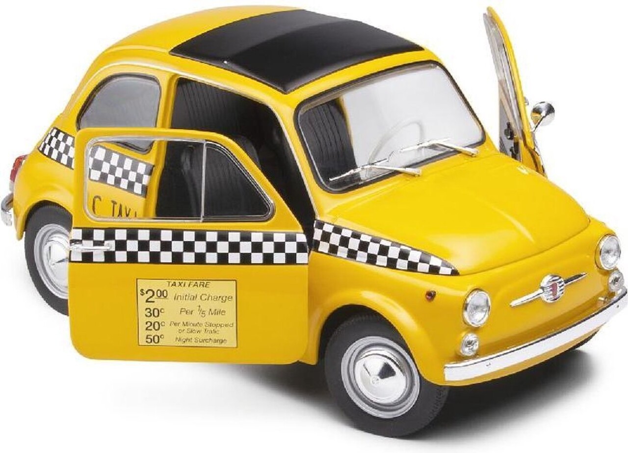 Fiat Fiat 500 L 'N.Y.C. Taxi' 1965 - 1:18 - Solido