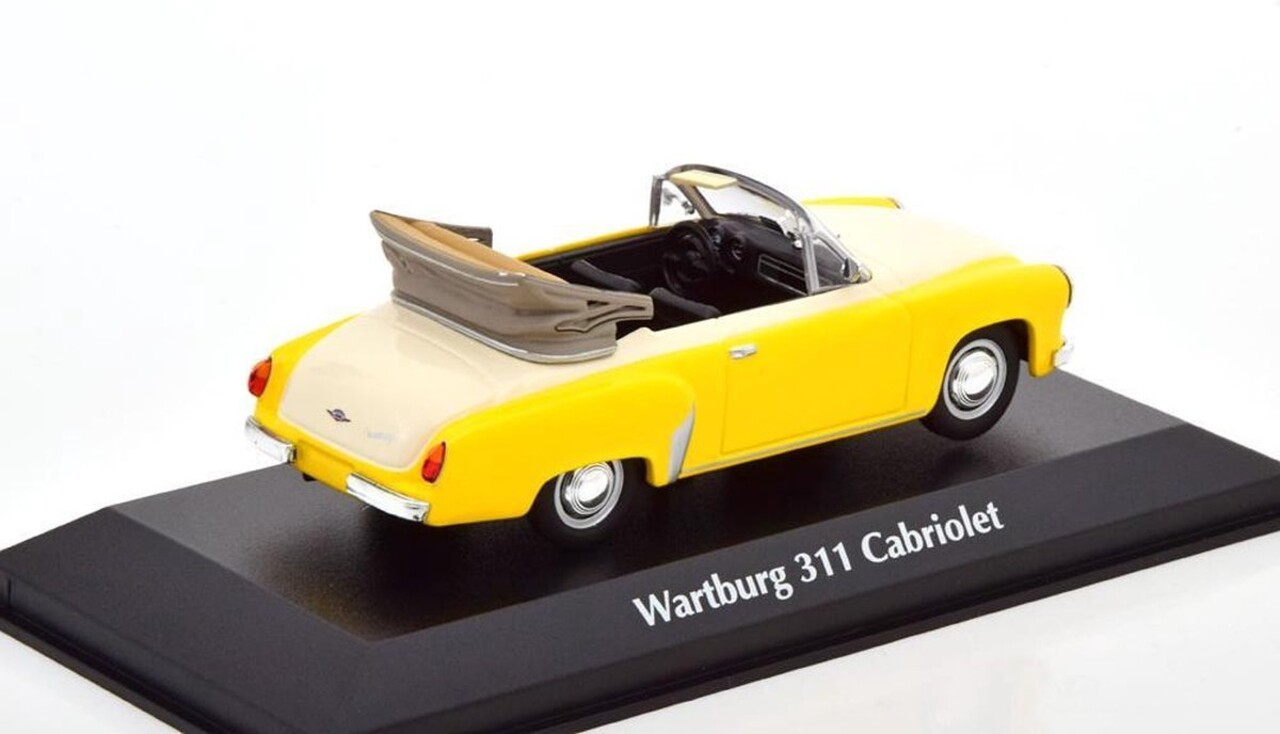 Wartburg Wartburg 311 Cabriolet 1958 - 1:43 - MaXichamps Wartburg Wartburg 311 Cabriolet 1958 - 1:43 - MaXichamps