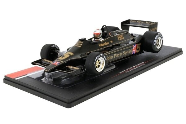 Formule 1 Lotus Ford 79 #5 Winner Belgium Grand Prix (Zolder) 1978 - 1:18 - Modelcar Group Formule 1 Lotus Ford 79 #5 Winner Belgium Grand Prix (Zolder) 1978 - 1:18 - Modelcar Group