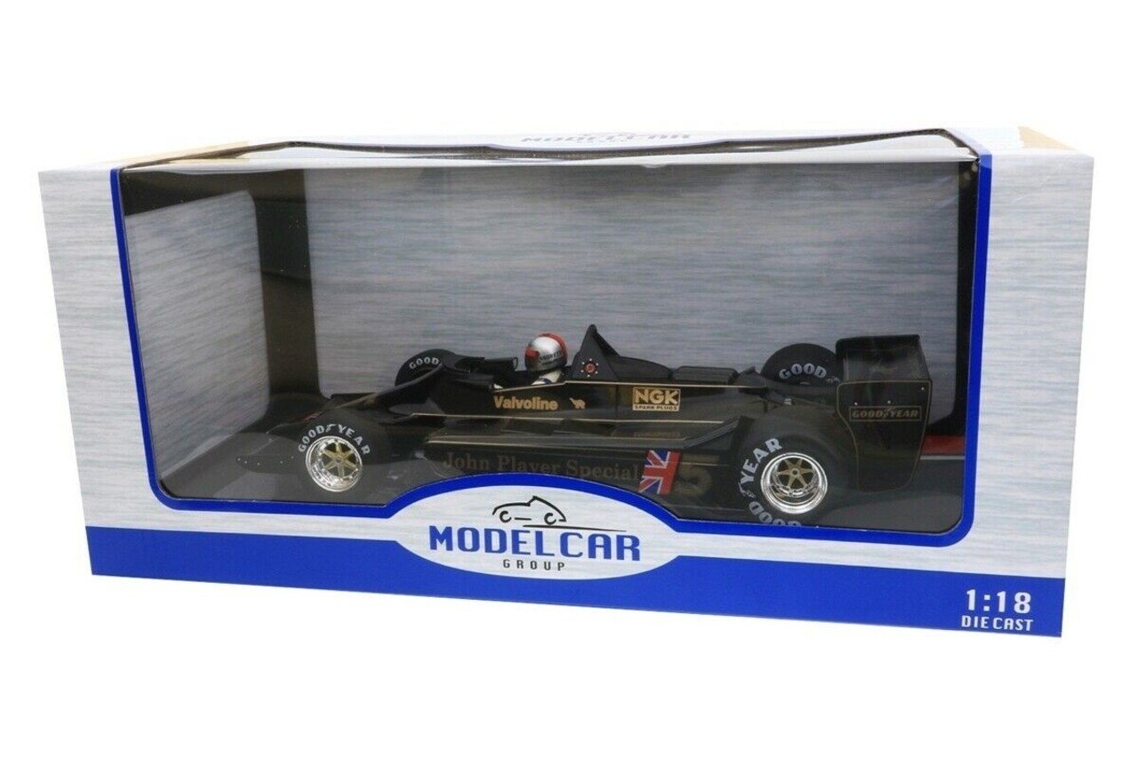 Formule 1 Lotus Ford 79 #5 Winner Belgium Grand Prix (Zolder) 1978 - 1:18 - Modelcar Group Formule 1 Lotus Ford 79 #5 Winner Belgium Grand Prix (Zolder) 1978 - 1:18 - Modelcar Group