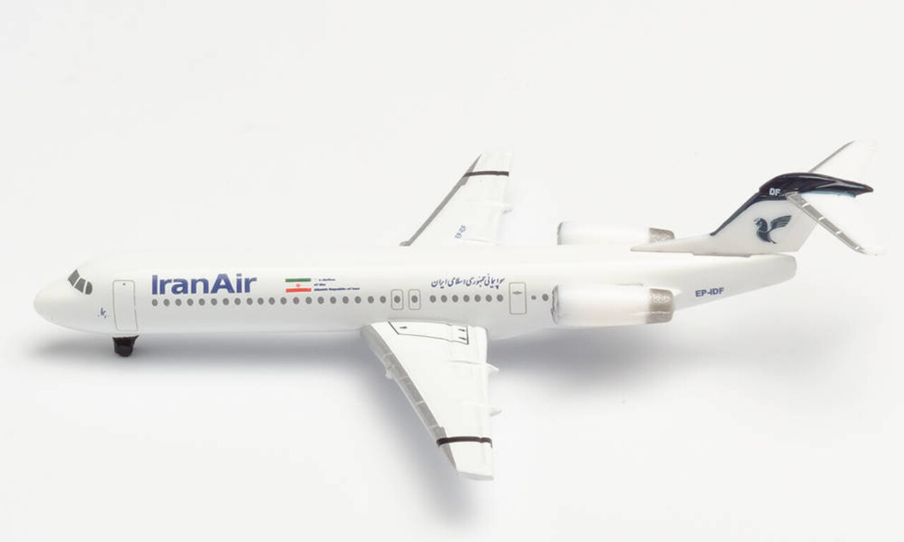 Fokker Fokker 100 'Iran Air EP-IDF' - 1:500 - Herpa