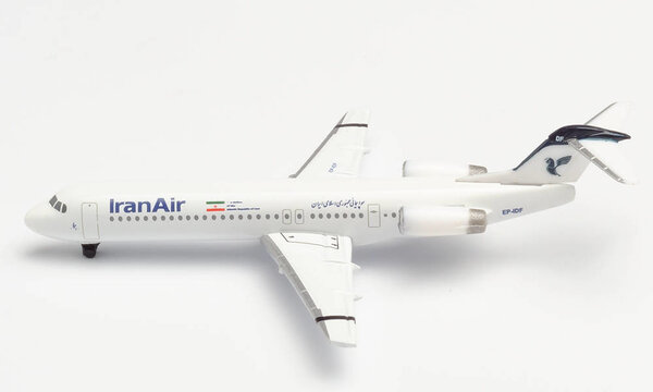 Fokker Fokker 100 'Iran Air EP-IDF' - 1:500 - Herpa