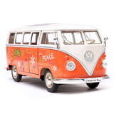 Volkswagen Volkswagen T1 Classic Bus Flower Power 1963 - 1:24 - Welly
