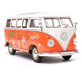 Volkswagen Volkswagen T1 Classic Bus Flower Power 1963 - 1:24 - Welly Volkswagen Volkswagen T1 Classic Bus Flower Power 1963 - 1:24 - Welly