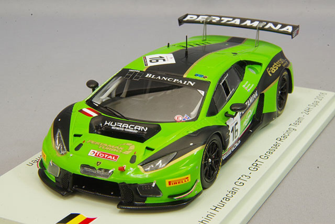 Lamborghini Lamborghini Huracán GT3 #16 GRT Grasser Racing Team 24H Spa 2016 - 1:43 - Spark Lamborghini Lamborghini Huracán GT3 #16 GRT Grasser Racing Team 24H Spa 2016 - 1:43 - Spark