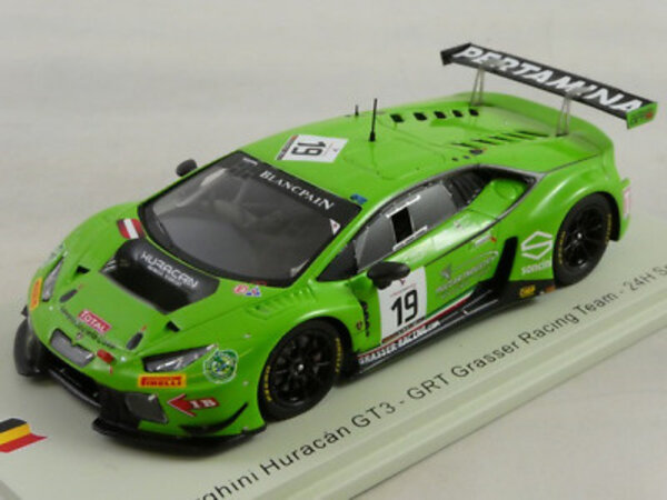Lamborghini Lamborghini Huracán GT3 GRT #19 Grasser Racing Team 24H Spa 2016 - 1:43 - Spark Lamborghini Lamborghini Huracán GT3 GRT #19 Grasser Racing Team 24H Spa 2016 - 1:43 - Spark