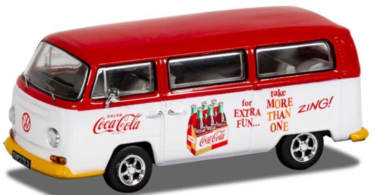 Volkswagen Volkswagen T2 Camper Coca Cola Zing - 1:43 - Corgi