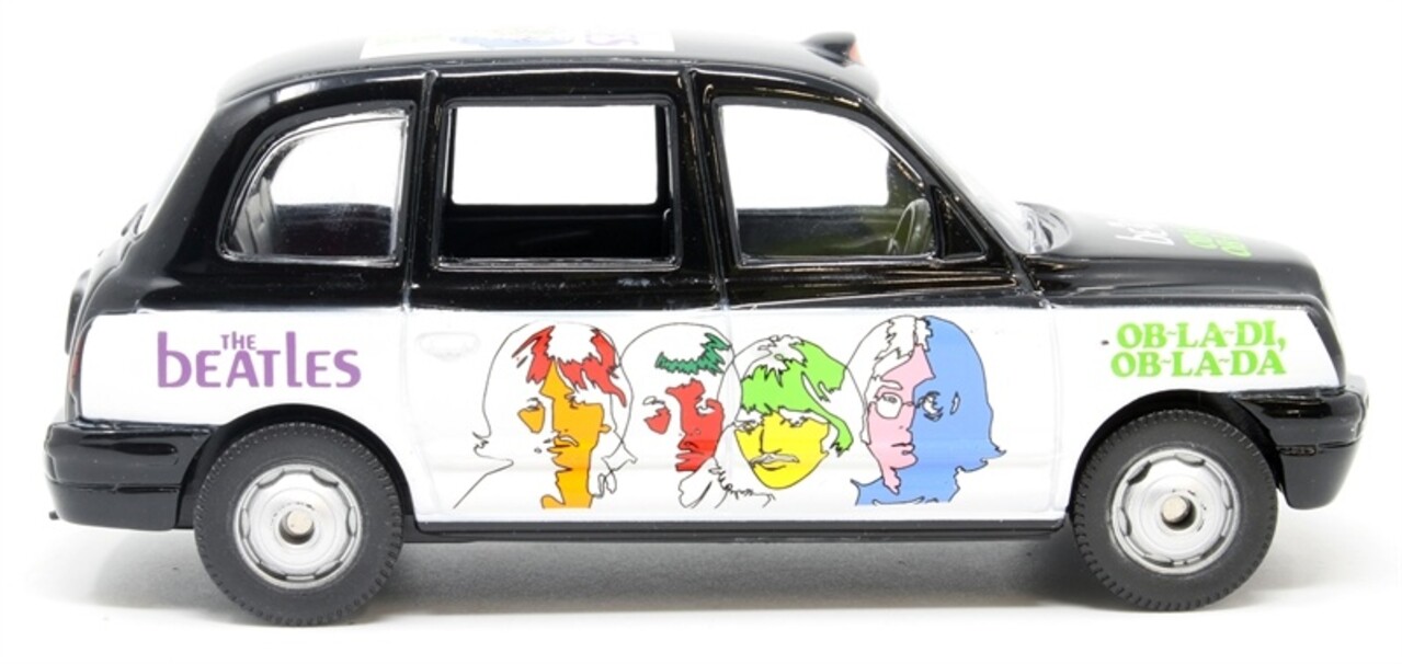 Austin Austin London Taxi LTI TX II RHD The Beatles 'Ob-La-Di Ob-La-Da' - 1:36  - Corgi