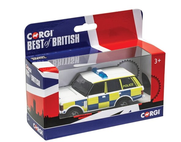 Austin Land Rover Range Rover Police 1971 - 1:36  - Corgi