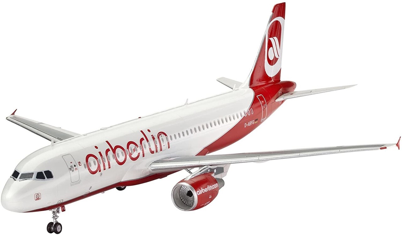 Airbus A320 Air Berlin + Aqua Color - 1:144 - Revell Airbus A320 Air Berlin + Aqua Color - 1:144 - Revell