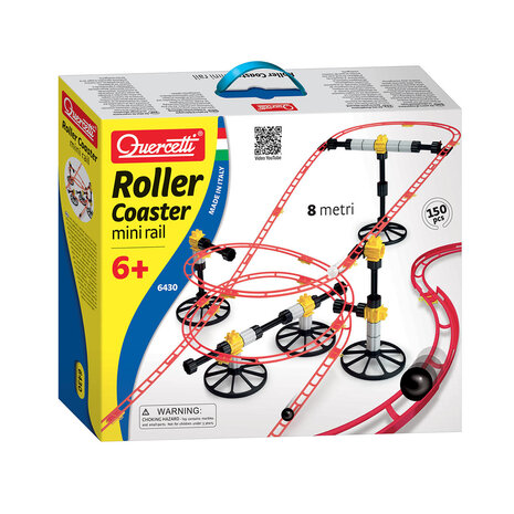 Quercetti Quercetti  Roller Coaster Mini-Rail 8 m Quercetti Quercetti  Roller Coaster Mini-Rail 8 m