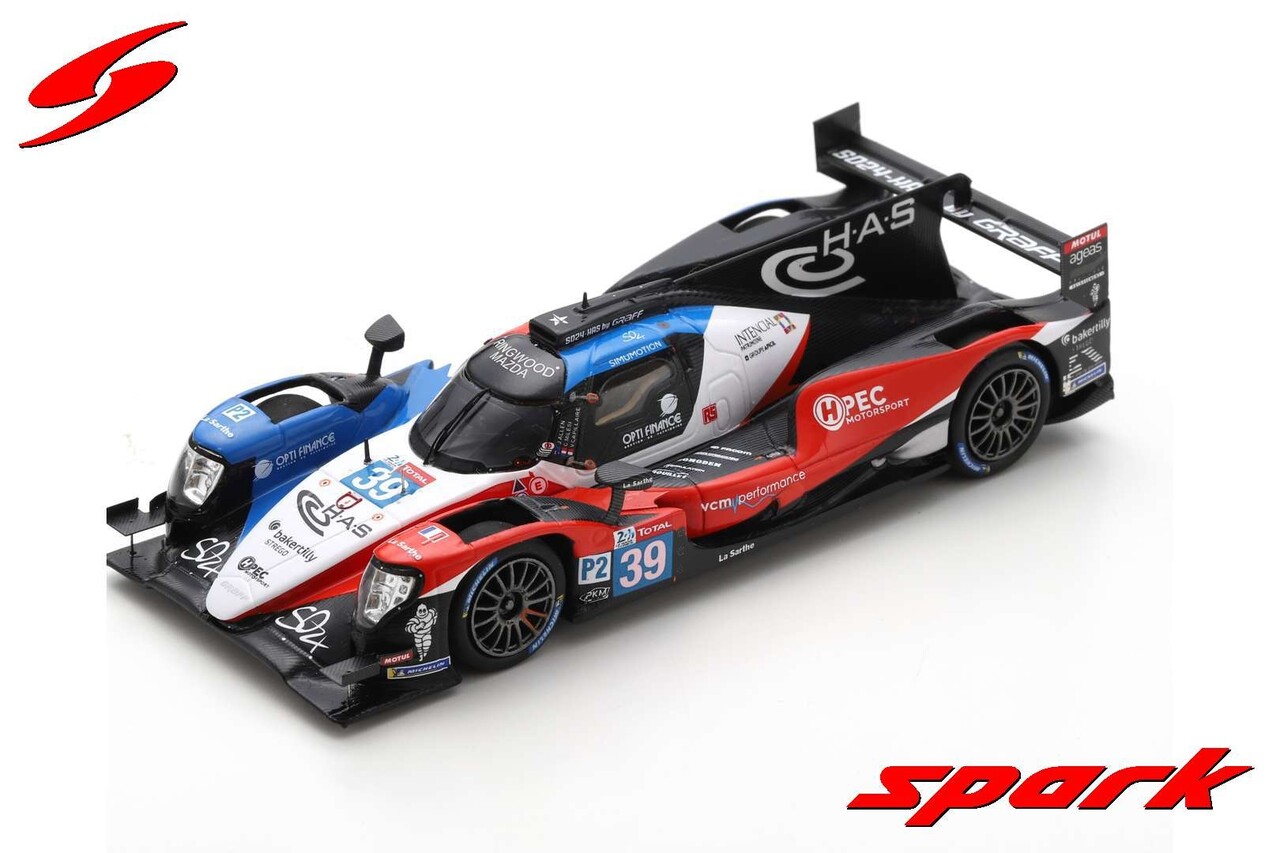 Oreca Oreca 07 Gibson #39 SO24-HAS by Graff 24H Le Mans 2020 - 1:43 - Spark Oreca Oreca 07 Gibson #39 SO24-HAS by Graff 24H Le Mans 2020 - 1:43 - Spark