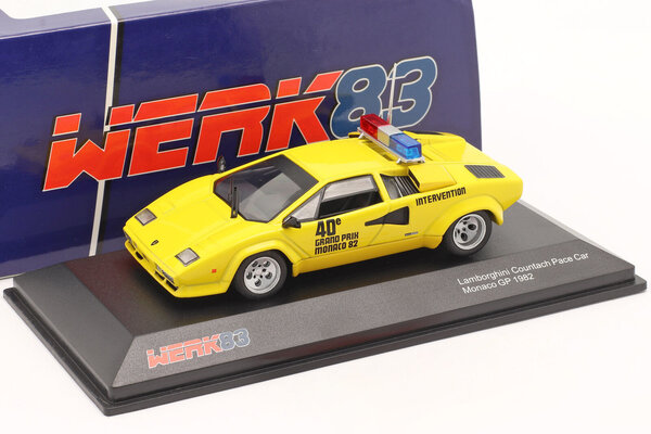 Lamborghini Lamborghini Countach Pace Car Monaco GP 1982 - 1:43 - Werk83