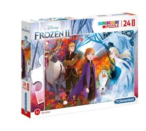 Disney Clementoni Frozen 2 Maxi Puzzel - 24 onderdelen Disney Clementoni Frozen 2 Maxi Puzzel - 24 onderdelen