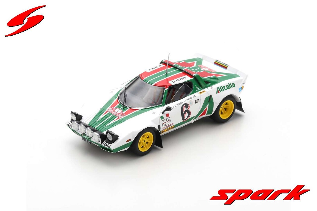 Lancia Lancia Stratos HF #6 2nd Rally Monte Carlo 1976 - 1:43 - Spark Lancia Lancia Stratos HF #6 2nd Rally Monte Carlo 1976 - 1:43 - Spark