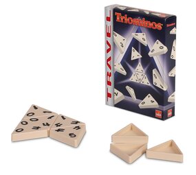 Wooden Triominos Game