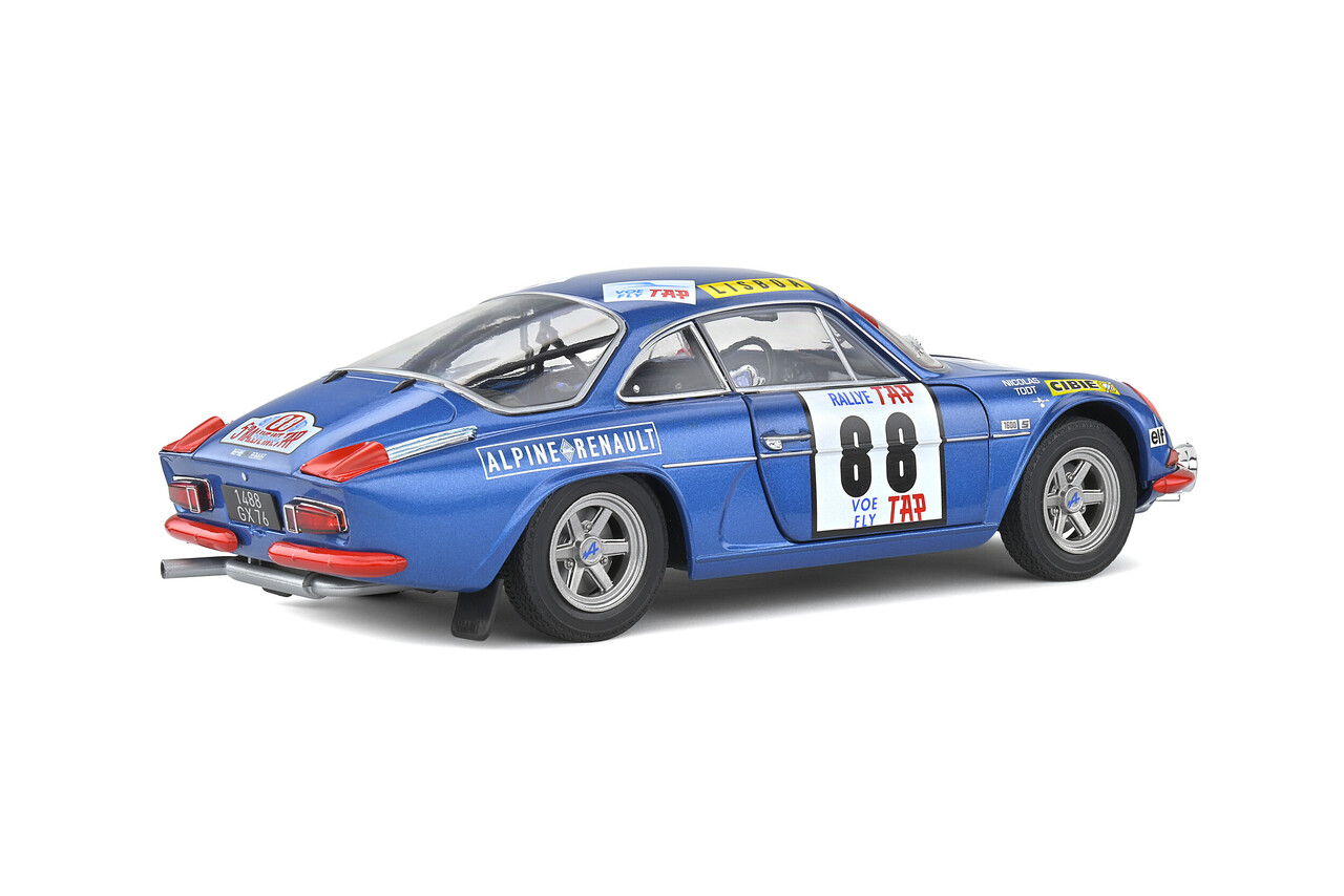 Alpine Alpine A110 1600S #88 Rallye Du Portugal 1971 - 1:18 - Solido