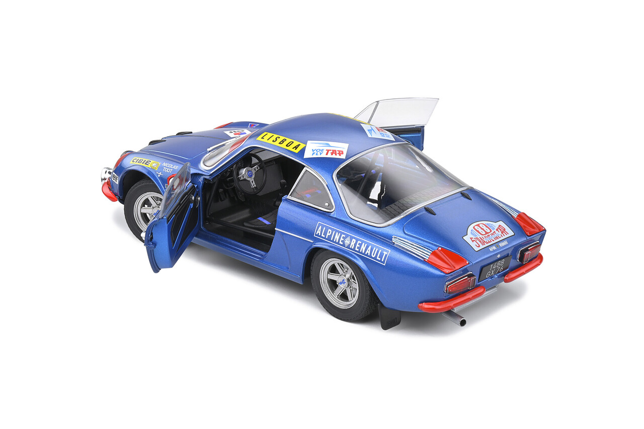 Alpine Alpine A110 1600S #88 Rallye Du Portugal 1971 - 1:18 - Solido