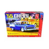 AMT Jigsaw Puzzle Chevy Bel Air Sedan 1955 - 1:25 - AMT AMT Jigsaw Puzzle Chevy Bel Air Sedan 1955 - 1:25 - AMT