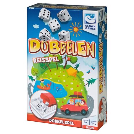 CLOWN GAMES Clown Games  Dobbelen - Reisspel CLOWN GAMES Clown Games  Dobbelen - Reisspel